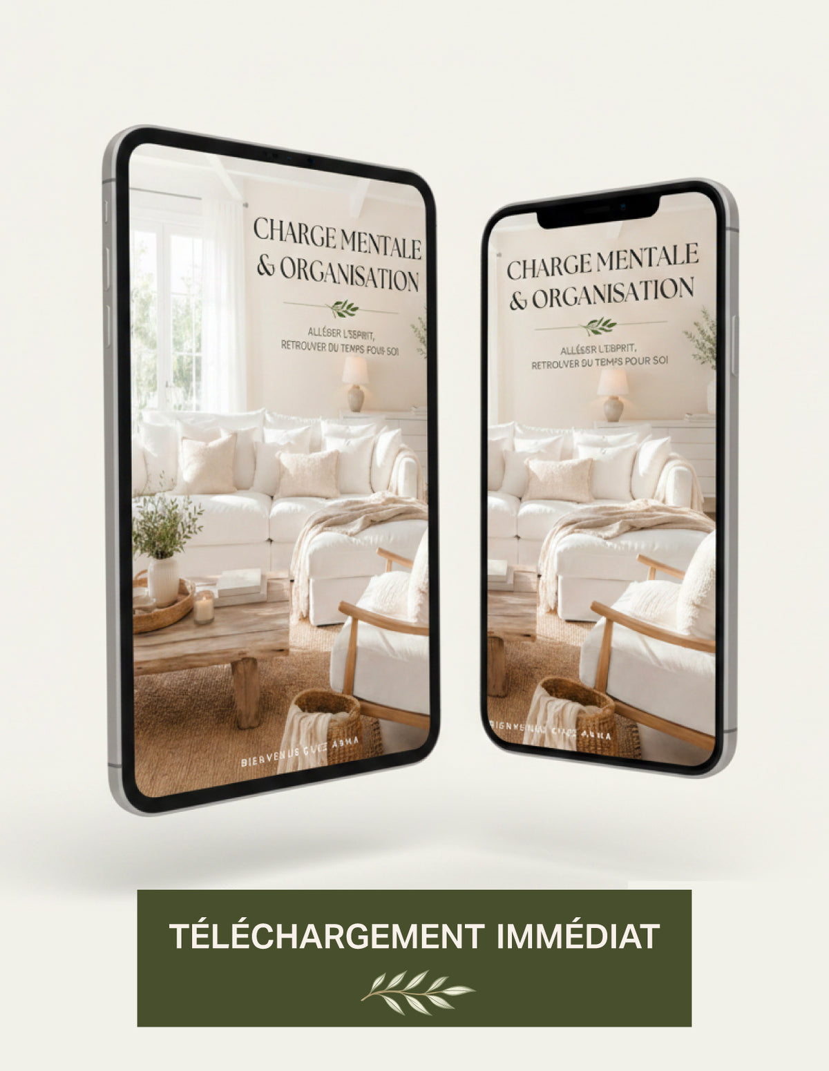 Charge Mentale & Organisation – L'ebook pour reprendre le contrôle de votre maison